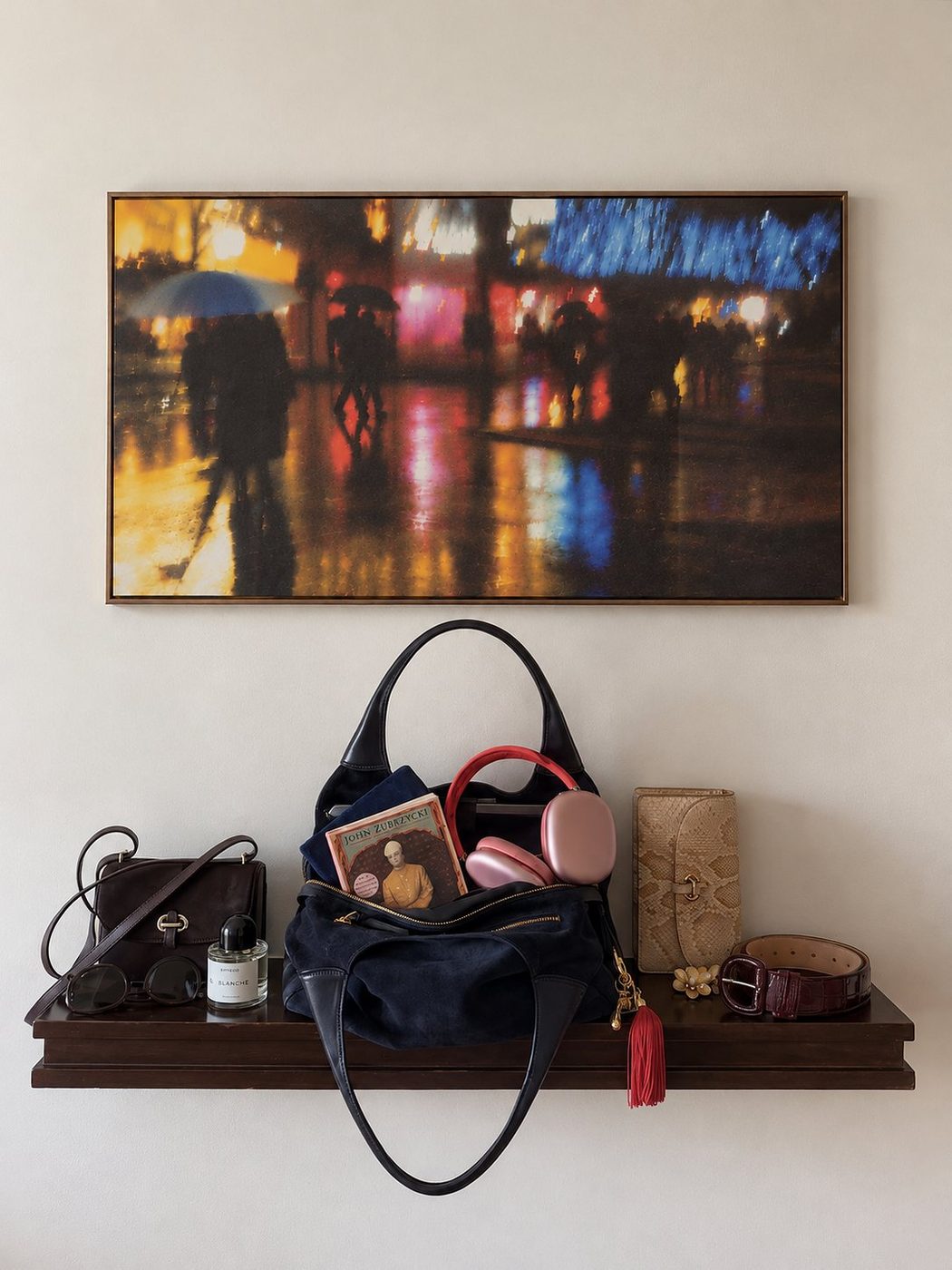Dansons sous la pluie mise en situation dans un intérieur