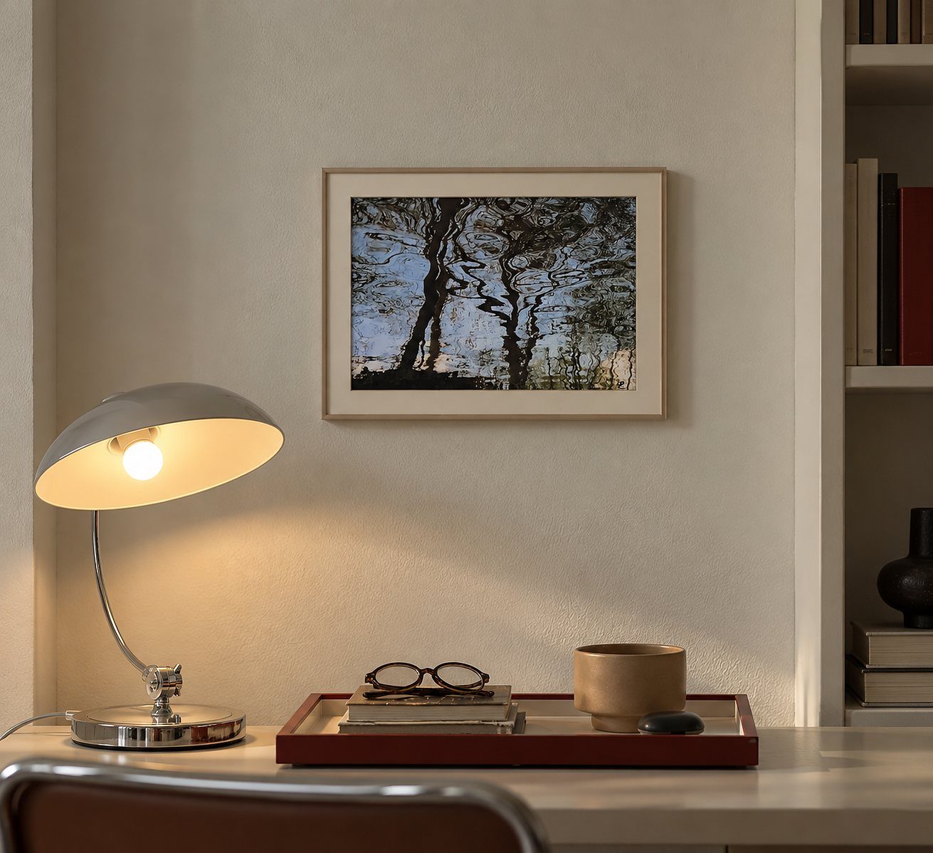 Abstraction 3 mise en situation dans un intérieur