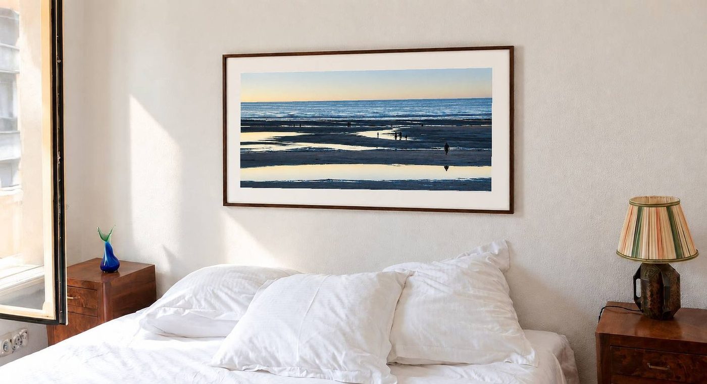 Souvenirs de l'île de Ré mise en situation dans un intérieur